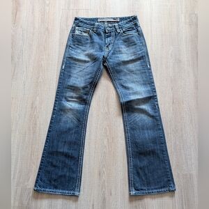 Rock & Roll Slim Boot Cut Cowboy Jeans 30*32